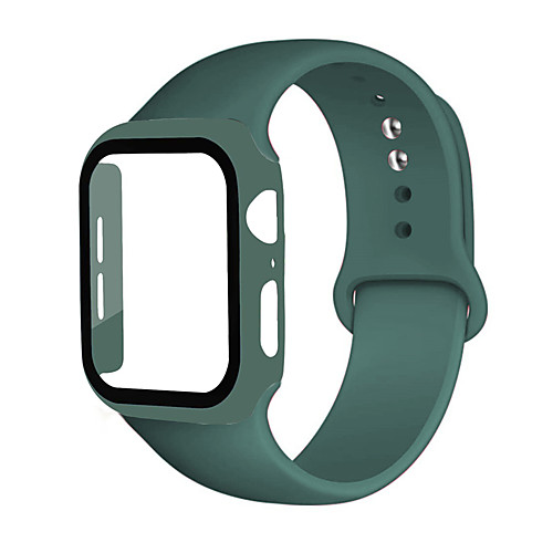 Watch Band Watch Case Strap for iWatch 6 SE 5 4 3 2 1 44mm 42mm 40mm 38 Tempered Glass Watch Cover Silicone Watchband for Apple Watch Case Wath Band
Watch Band Watch Case Strap for iWatch 6 SE 5 4 3 2 1 44mm 42mm 40mm 38 Tempered Glass Watch Cover Silicone Watchband for Apple Watch Case Wath Band