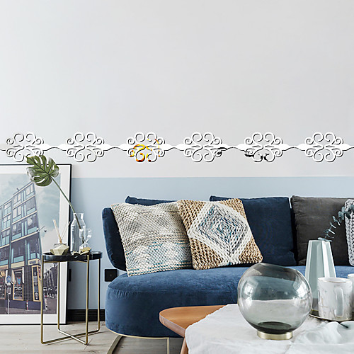 10Pcs / Set Cross Border Popular Acrylic Mirror Wall Sticker Wholesale Waist Line Skirting Line Ceiling Background Wall Border Decoration Bedroom Sofa Background 77cm
10Pcs / Set Cross Border Popular Acrylic Mirror Wall Sticker Wholesale Waist Line Skirting Line Ceiling Background Wall Border Decoration Bedroom Sofa Background 77cm