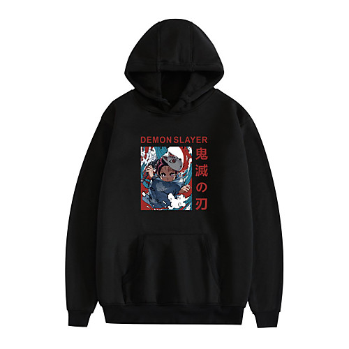 Inspired by Demon Slayer Kamado Tanjirou Hoodie Anime Polyester / Cotton Blend Graphic Prints Printing Harajuku Graphic Hoodie For Women's / Men's
Inspired by Demon Slayer Kamado Tanjirou Hoodie Anime Polyester / Cotton Blend Graphic Prints Printing Harajuku Graphic Hoodie For Women's / Men's