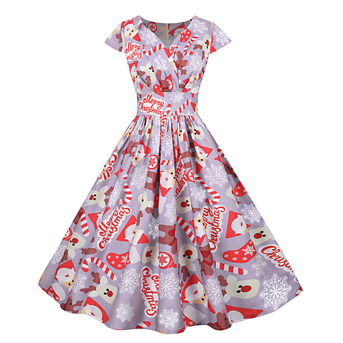Santa Claus Party Costume Women's Adults' Leisure Christmas Christmas Polyester Dress
Santa Claus Party Costume Women's Adults' Leisure Christmas Christmas Polyester Dress