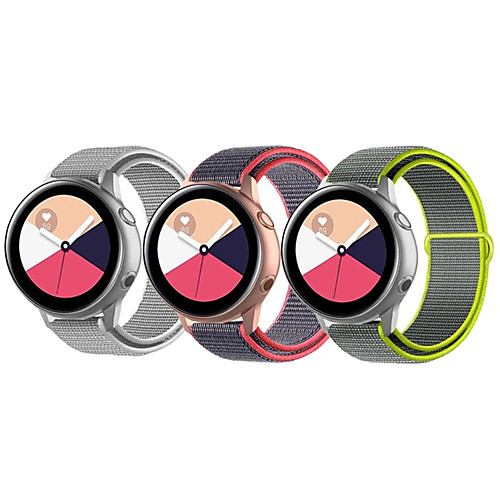 Smart Watch Band for Samsung Galaxy 3 PCS Sport Band Nylon Replacement Wrist Strap for Gear Sport Gear S3 Frontier Gear S3 Classic Gear S2 Classic Samsung Galaxy Watch 46mm
Smart Watch Band for Samsung Galaxy 3 PCS Sport Band Nylon Replacement Wrist Strap for Gear Sport Gear S3 Frontier Gear S3 Classic Gear S2 Classic Samsung Galaxy Watch 46mm