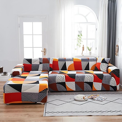 Stretch Sofa Cover Slipcover Elastic Sectional Couch Armchair Loveseat 4 Or 3 Seater L Shape Geometric Soft Durable
Stretch Sofa Cover Slipcover Elastic Sectional Couch Armchair Loveseat 4 Or 3 Seater L Shape Geometric Soft Durable
