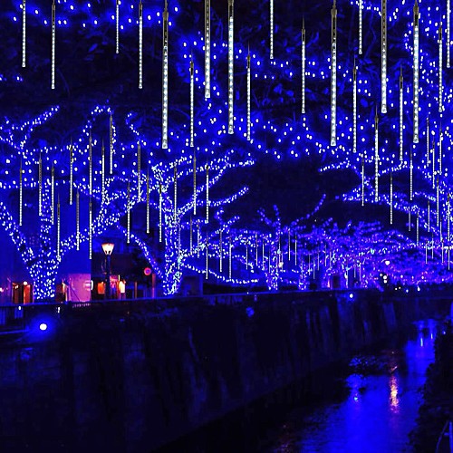 Falling Rain Lights Meteor Shower String Lights Christmas Lights 30cm 24 Tube 432LEDs Falling Rain Drop Icicle String Lights For Christmas Trees Halloween Decoration Holiday Wedding
Falling Rain Lights Meteor Shower String Lights Christmas Lights 30cm 24 Tube 432LEDs Falling Rain Drop Icicle String Lights For Christmas Trees Halloween Decoration Holiday Wedding