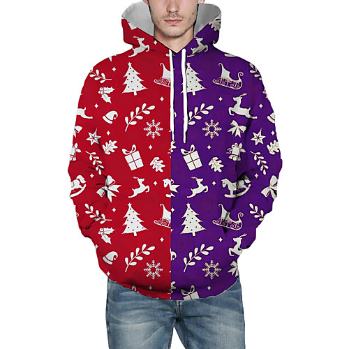 Men's Pullover Hoodie Sweatshirt Graphic 3D Character Hooded Christmas Daily 3D Print Christmas Hoodies Sweatshirts Long Sleeve Red
Men's Pullover Hoodie Sweatshirt Graphic 3D Character Hooded Christmas Daily 3D Print Christmas Hoodies Sweatshirts Long Sleeve Red
