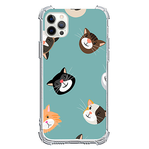 Cartoon Cat Phone Case For Apple iPhone 12 iPhone 11 iPhone 12 Pro Max Unique Design Protective Case Shockproof Back Cover TPU
Cartoon Cat Phone Case For Apple iPhone 12 iPhone 11 iPhone 12 Pro Max Unique Design Protective Case Shockproof Back Cover TPU
