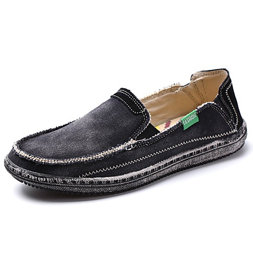 Men's Loafers & Slip-Ons Casual Daily Canvas Breathable Non-slipping Wear Proof Almond Black Blue Fall Spring
Men's Loafers & Slip-Ons Casual Daily Canvas Breathable Non-slipping Wear Proof Almond Black Blue Fall Spring