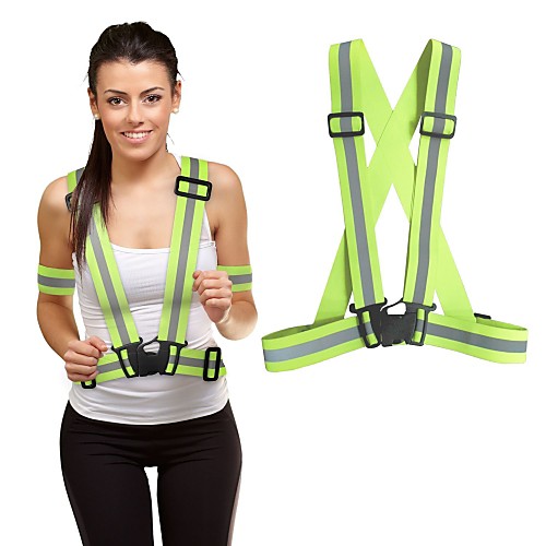 Reflective Vest Safety Vest Running Gear Adjustable Breathable Durable Class 2 High Visibility Reflective Strip Portable Lightweight Comfy Versatile for Running Cycling / Bike Jogging Dog Walking Men
Reflective Vest Safety Vest Running Gear Adjustable Breathable Durable Class 2 High Visibility Reflective Strip Portable Lightweight Comfy Versatile for Running Cycling / Bike Jogging Dog Walking Men