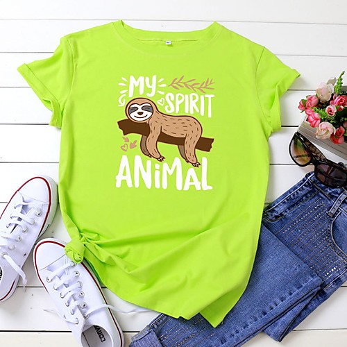 Women's T shirt Graphic Text Graphic Prints Print Round Neck Tops 100% Cotton Basic Basic Top Black Yellow Blushing Pink
Women's T shirt Graphic Text Graphic Prints Print Round Neck Tops 100% Cotton Basic Basic Top Black Yellow Blushing Pink