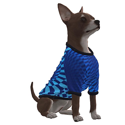Dog Shirt / T-Shirt Graphic Optical Illusion 3D Print Exaggerated Casual / Daily Dog Clothes Puppy Clothes Dog Outfits Breathable Blue Costume for Girl and Boy Dog Polyster S M L XL
Dog Shirt / T-Shirt Graphic Optical Illusion 3D Print Exaggerated Casual / Daily Dog Clothes Puppy Clothes Dog Outfits Breathable Blue Costume for Girl and Boy Dog Polyster S M L XL