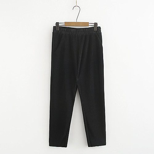 Women's Streetwear Comfort Daily Going out Pants Chinos Pants Solid Colored Ankle-Length Pocket Black Orange Beige
Women's Streetwear Comfort Daily Going out Pants Chinos Pants Solid Colored Ankle-Length Pocket Black Orange Beige