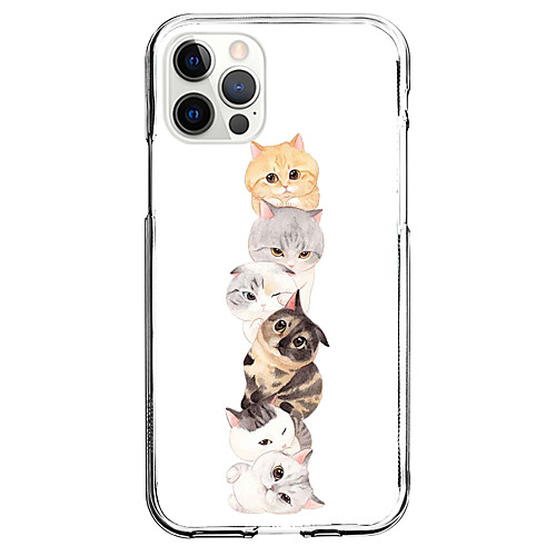 Cat Animal Phone Case For Apple iPhone 12 iPhone 11 iPhone 12 Pro Max Unique Design Protective Case and Screen Protector Shockproof Back Cover TPU
Cat Animal Phone Case For Apple iPhone 12 iPhone 11 iPhone 12 Pro Max Unique Design Protective Case and Screen Protector Shockproof Back Cover TPU