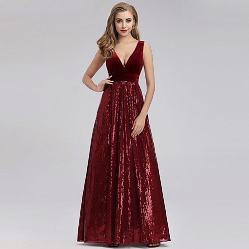A-Line Sparkle Elegant Party Wear Formal Evening Dress V Neck Short Sleeve Floor Length Sequined Velvet with Sequin 2021
A-Line Sparkle Elegant Party Wear Formal Evening Dress V Neck Short Sleeve Floor Length Sequined Velvet with Sequin 2021