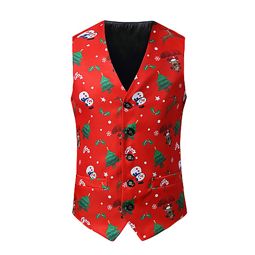 Santa Claus Cosplay Costume Men's Adults' Christmas Christmas Christmas Polyester Vest
Santa Claus Cosplay Costume Men's Adults' Christmas Christmas Christmas Polyester Vest