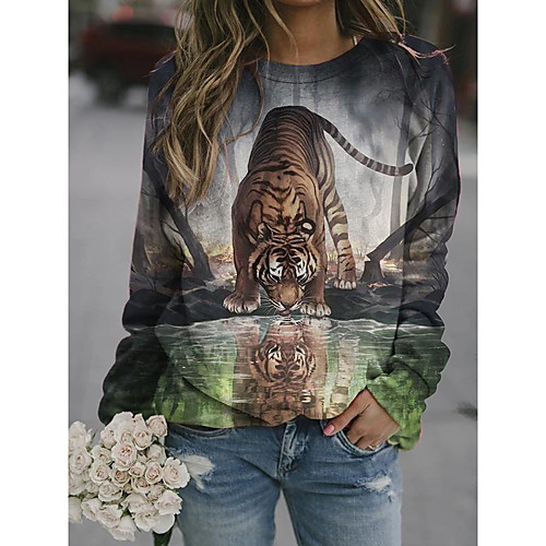 Women's Hoodie Sweatshirt Graphic Animal Daily Casual Hoodies Sweatshirts Yellow Gray Brown
Women's Hoodie Sweatshirt Graphic Animal Daily Casual Hoodies Sweatshirts Yellow Gray Brown