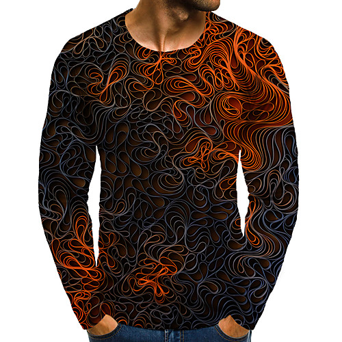 Men's T shirt 3D Print Graphic 3D Plus Size Print Long Sleeve Daily Tops Rainbow
Men's T shirt 3D Print Graphic 3D Plus Size Print Long Sleeve Daily Tops Rainbow