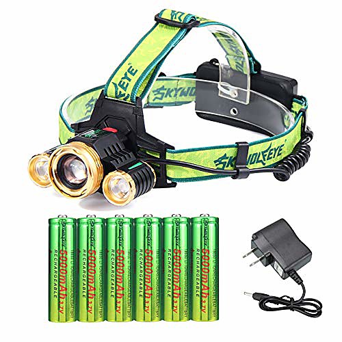 3 cree 18650 rechargeable headlamp adjustable waterproof led zoomable brightest headlamp with 6pc 18650 batteries and charger headlamps for camping running outdoor activities
3 cree 18650 rechargeable headlamp adjustable waterproof led zoomable brightest headlamp with 6pc 18650 batteries and charger headlamps for camping running outdoor activities
