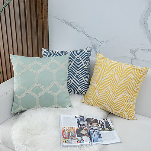 Solid Color Jacquard Geometry 1 Pc Decorative Throw Pillow Cover Pillowcase Cushion Cover for Bed Couch Sofa
Solid Color Jacquard Geometry 1 Pc Decorative Throw Pillow Cover Pillowcase Cushion Cover for Bed Couch Sofa