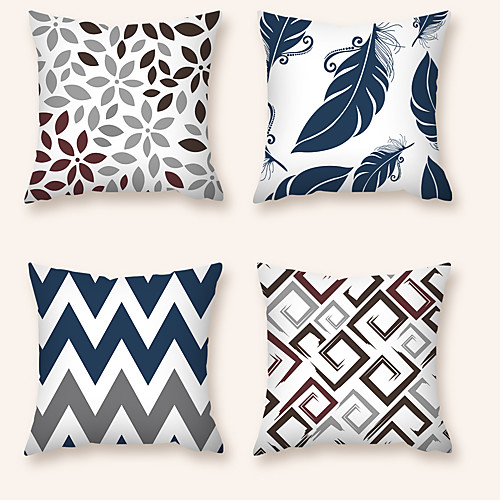 Cushion Cover 4PC Short Plush Soft Decorative Square Throw Pillow Cover Cushion Case Pillowcase for Sofa Bedroom 45 x 45 cm (18 x 18 Inch) Superior Quality Machine Washable
Cushion Cover 4PC Short Plush Soft Decorative Square Throw Pillow Cover Cushion Case Pillowcase for Sofa Bedroom 45 x 45 cm (18 x 18 Inch) Superior Quality Machine Washable