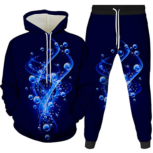 Men's 3D Hoodies Set Graphic 3D 2 Piece Hooded Daily 3D Print Casual Hoodies Sweatshirts Long Sleeve Blue
Men's 3D Hoodies Set Graphic 3D 2 Piece Hooded Daily 3D Print Casual Hoodies Sweatshirts Long Sleeve Blue