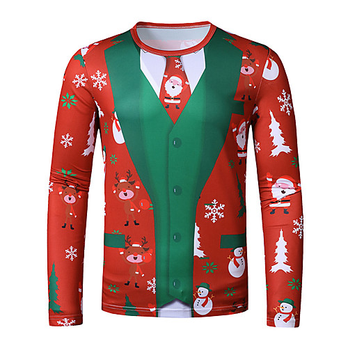 Men's Pullover Hoodie Sweatshirt Character Ugly Christmas Hooded Casual Christmas Hoodies Sweatshirts Long Sleeve Slim Red
Men's Pullover Hoodie Sweatshirt Character Ugly Christmas Hooded Casual Christmas Hoodies Sweatshirts Long Sleeve Slim Red