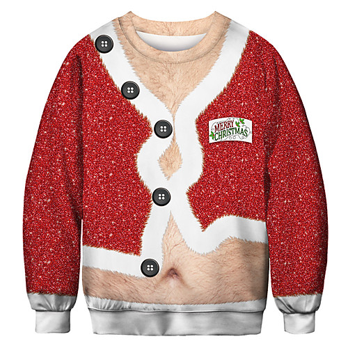mens ugly christmas sweatshirt big belly print womens funny novelty xmas santa sweat shirt pullover - xxl
mens ugly christmas sweatshirt big belly print womens funny novelty xmas santa sweat shirt pullover - xxl