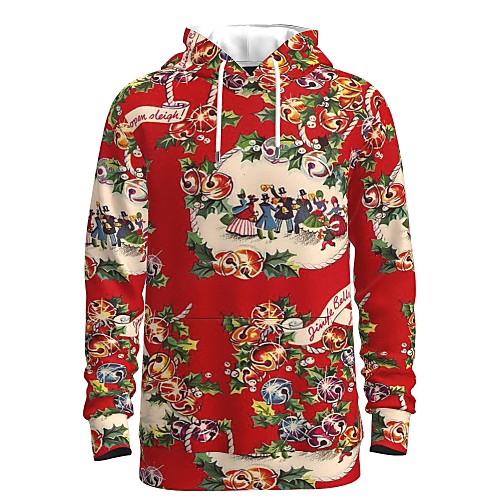 Men's Pullover Hoodie Sweatshirt Print Graphic 3D Front Pocket Hooded Christmas Daily 3D Print 3D Print Christmas Hoodies Sweatshirts Long Sleeve Red
Men's Pullover Hoodie Sweatshirt Print Graphic 3D Front Pocket Hooded Christmas Daily 3D Print 3D Print Christmas Hoodies Sweatshirts Long Sleeve Red