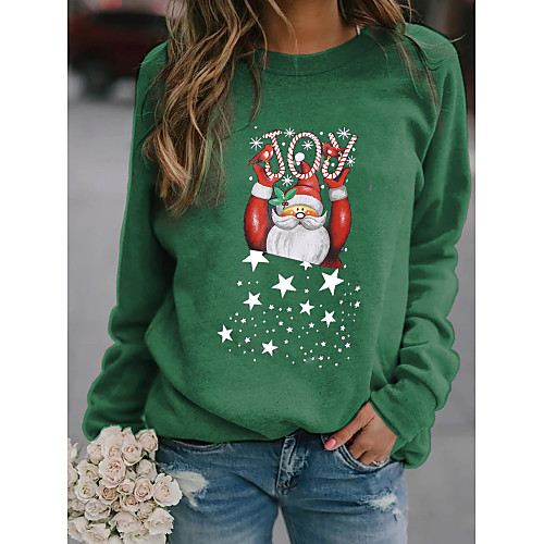 Women's Hoodie Sweatshirt Graphic Letter Christmas Daily Casual Christmas Hoodies Sweatshirts Loose Blue Khaki Green
Women's Hoodie Sweatshirt Graphic Letter Christmas Daily Casual Christmas Hoodies Sweatshirts Loose Blue Khaki Green