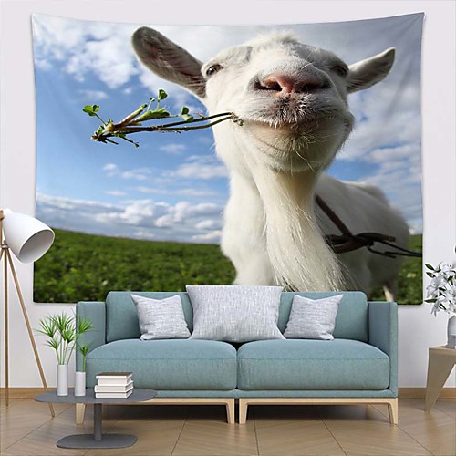 Wall Tapestry Art Decor Blanket Curtain Picnic Tablecloth Hanging Home Bedroom Living Room Dorm Decoration Polyester Animal Modern Sheep
Wall Tapestry Art Decor Blanket Curtain Picnic Tablecloth Hanging Home Bedroom Living Room Dorm Decoration Polyester Animal Modern Sheep