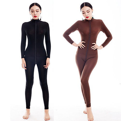 Zentai Suits Skin Suit Ninja Adults' Chinlon Cosplay Costumes Cosplay Halloween Women's Solid Color Halloween Carnival Masquerade / Leotard / Onesie
Zentai Suits Skin Suit Ninja Adults' Chinlon Cosplay Costumes Cosplay Halloween Women's Solid Color Halloween Carnival Masquerade / Leotard / Onesie