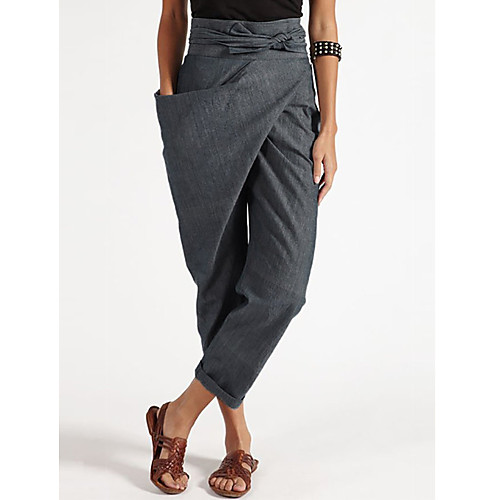 Women's Streetwear Comfort Breathable Daily Work Pants Pants Solid Colored Ankle-Length Patchwork Black Navy Blue Gray
Women's Streetwear Comfort Breathable Daily Work Pants Pants Solid Colored Ankle-Length Patchwork Black Navy Blue Gray