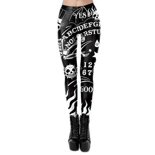 Women's Sporty Comfort Skinny Gym Yoga Leggings Pants Patterned Animal Full Length Print High Waist Black
Women's Sporty Comfort Skinny Gym Yoga Leggings Pants Patterned Animal Full Length Print High Waist Black