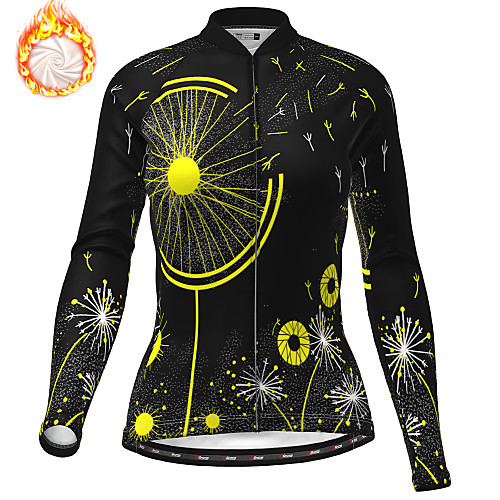 21Grams Women's Long Sleeve Cycling Jersey Winter Fleece Polyester Yellow Orange Green Bike Jersey Top Mountain Bike MTB Road Bike Cycling Fleece Lining Warm Quick Dry Sports Clothing Apparel
21Grams Women's Long Sleeve Cycling Jersey Winter Fleece Polyester Yellow Orange Green Bike Jersey Top Mountain Bike MTB Road Bike Cycling Fleece Lining Warm Quick Dry Sports Clothing Apparel