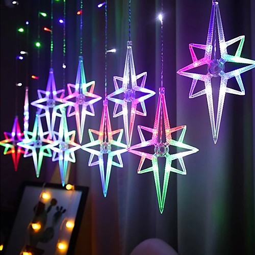 3M Christmas Polaris LED Curtain Light With 8 Function Controller EU Plug Fairy String Lights Living Room Outdoor Christmas Wedding Decoration 220V
3M Christmas Polaris LED Curtain Light With 8 Function Controller EU Plug Fairy String Lights Living Room Outdoor Christmas Wedding Decoration 220V