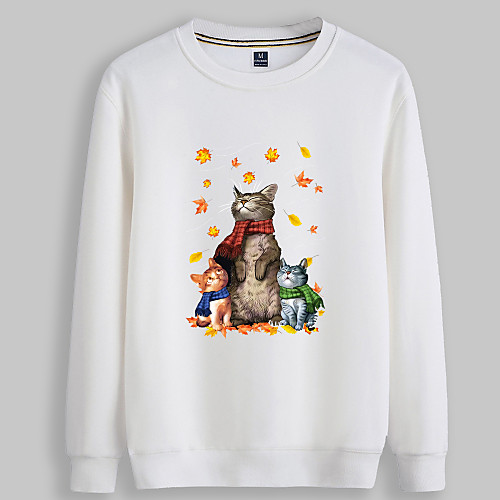 Women's Hoodie Sweatshirt Cat Graphic 3D Cartoon Casual Daily Other Prints Basic Hoodies Sweatshirts Blue Yellow Blushing Pink
Women's Hoodie Sweatshirt Cat Graphic 3D Cartoon Casual Daily Other Prints Basic Hoodies Sweatshirts Blue Yellow Blushing Pink