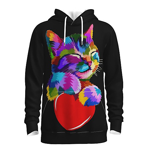 Men's Pullover Hoodie Sweatshirt Animal Patterned Graphic 3D Front Pocket Hooded Daily 3D Print 3D Print Casual Hoodies Sweatshirts Long Sleeve Rainbow
Men's Pullover Hoodie Sweatshirt Animal Patterned Graphic 3D Front Pocket Hooded Daily 3D Print 3D Print Casual Hoodies Sweatshirts Long Sleeve Rainbow