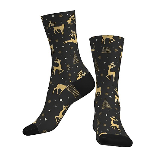 Crew Socks Compression Socks Calf Socks Athletic Sports Socks Cycling Socks Women's Men's Bike / Cycling Breathable Soft Comfortable 1 Pair Graphic Christmas Santa Claus Cotton Black S M / Stretchy
Crew Socks Compression Socks Calf Socks Athletic Sports Socks Cycling Socks Women's Men's Bike / Cycling Breathable Soft Comfortable 1 Pair Graphic Christmas Santa Claus Cotton Black S M / Stretchy