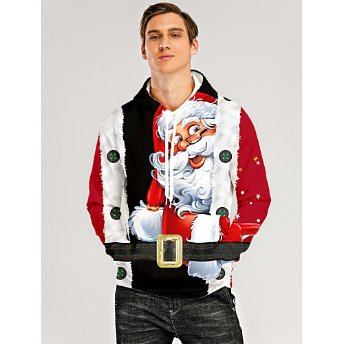 Men's Pullover Hoodie Sweatshirt Print Graphic 3D Front Pocket Hooded Christmas Daily 3D Print 3D Print Christmas Hoodies Sweatshirts Long Sleeve Red
Men's Pullover Hoodie Sweatshirt Print Graphic 3D Front Pocket Hooded Christmas Daily 3D Print 3D Print Christmas Hoodies Sweatshirts Long Sleeve Red