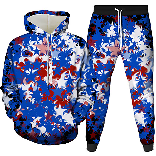 Men's 3D Hoodies Set Graphic 3D 2 Piece Hooded Daily 3D Print Casual Hoodies Sweatshirts Long Sleeve Blue Yellow Gray
Men's 3D Hoodies Set Graphic 3D 2 Piece Hooded Daily 3D Print Casual Hoodies Sweatshirts Long Sleeve Blue Yellow Gray