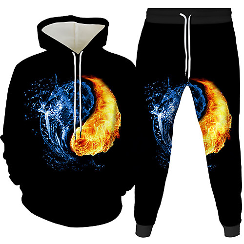 Women's Men's 3D Hoodies Set Graphic 3D 2 Piece Front Pocket Hooded Daily 3D Print 3D Print Casual Hoodies Sweatshirts Long Sleeve Blue Gray Rainbow
Women's Men's 3D Hoodies Set Graphic 3D 2 Piece Front Pocket Hooded Daily 3D Print 3D Print Casual Hoodies Sweatshirts Long Sleeve Blue Gray Rainbow