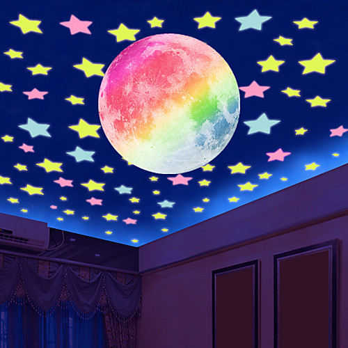 Stars Wall Stickers Luminous Wall Stickers Decorative Wall Stickers, PVC Home Decoration Wall Decal Wall Decoration 108pcs 16084cm
Stars Wall Stickers Luminous Wall Stickers Decorative Wall Stickers, PVC Home Decoration Wall Decal Wall Decoration 108pcs 16084cm