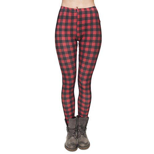 Women's Sporty Comfort Sports Gym Yoga Leggings Pants Plaid Checkered 3D Full Length Print Red
Women's Sporty Comfort Sports Gym Yoga Leggings Pants Plaid Checkered 3D Full Length Print Red