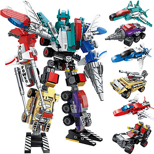 Building Blocks Educational Toy Construction Set Toys Transformation Car Toy 506 pcs Car Helicopter Robot compatible A Grade ABS Plastic Legoing Transformable All-In-1 Creative Boys' Girls' Toy Gift
Building Blocks Educational Toy Construction Set Toys Transformation Car Toy 506 pcs Car Helicopter Robot compatible A Grade ABS Plastic Legoing Transformable All-In-1 Creative Boys' Girls' Toy Gift