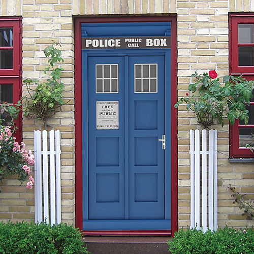 Self-adhesive Creative Phone Booth Door Stickers For Living Room DIY Decoration Home Waterproof Wall Stickers
Self-adhesive Creative Phone Booth Door Stickers For Living Room DIY Decoration Home Waterproof Wall Stickers