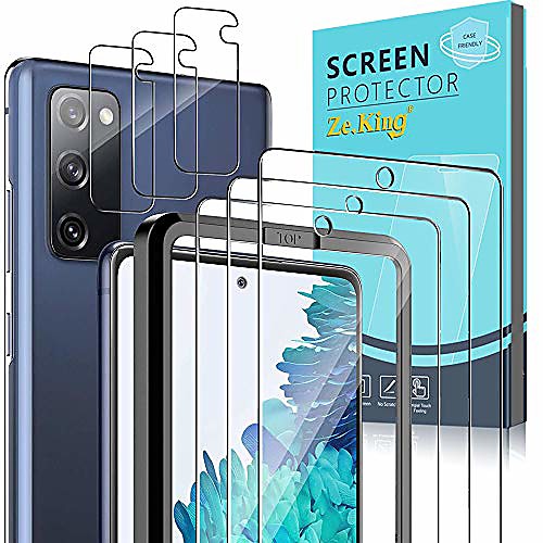 Phone Screen Protector For SAMSUNG S21 S21 Plus S21 Ultra S20 S20 Plus Tempered Glass 3 pcs High Definition (HD) Ultra Thin Scratch Proof Front Screen Protector Phone Accessory
Phone Screen Protector For SAMSUNG S21 S21 Plus S21 Ultra S20 S20 Plus Tempered Glass 3 pcs High Definition (HD) Ultra Thin Scratch Proof Front Screen Protector Phone Accessory