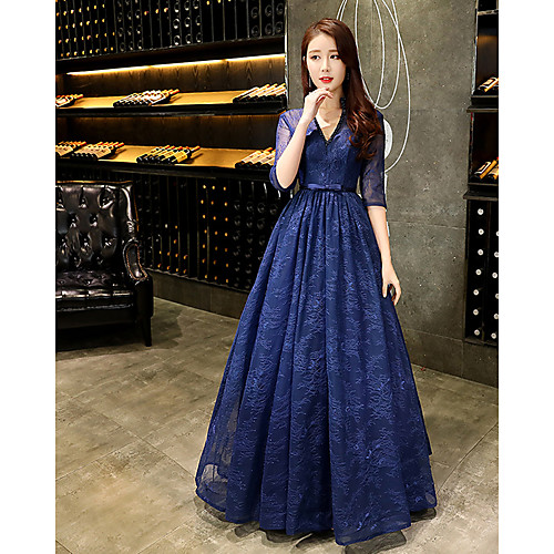 A-Line Beautiful Back Sexy Prom Formal Evening Dress V Neck Half Sleeve Floor Length Lace with Beading 2021
A-Line Beautiful Back Sexy Prom Formal Evening Dress V Neck Half Sleeve Floor Length Lace with Beading 2021