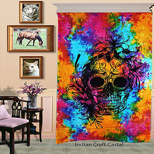 Wall Tapestry Art Decor Blanket Curtain Picnic Tablecloth Hanging Home Bedroom Living Room Dorm Decoration Polyester Rainbow Skull Pattern
Wall Tapestry Art Decor Blanket Curtain Picnic Tablecloth Hanging Home Bedroom Living Room Dorm Decoration Polyester Rainbow Skull Pattern