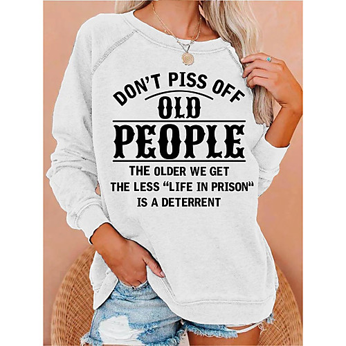 Women's Hoodie Sweatshirt Graphic Text Letter Daily Weekend Casual Hoodies Sweatshirts Loose Blue Gray Light gray
Women's Hoodie Sweatshirt Graphic Text Letter Daily Weekend Casual Hoodies Sweatshirts Loose Blue Gray Light gray