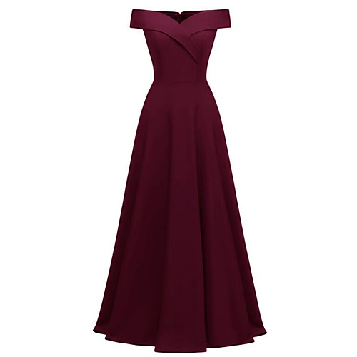A-Line Elegant Vintage Party Wear Formal Evening Dress Off Shoulder Short Sleeve Floor Length Spandex with Pleats 2021
A-Line Elegant Vintage Party Wear Formal Evening Dress Off Shoulder Short Sleeve Floor Length Spandex with Pleats 2021
