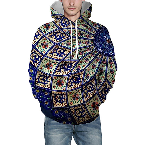 Men's Pullover Hoodie Sweatshirt Graphic Abstract 3D Front Pocket Hooded Daily 3D Print 3D Print Casual Hoodies Sweatshirts Long Sleeve Navy Blue
Men's Pullover Hoodie Sweatshirt Graphic Abstract 3D Front Pocket Hooded Daily 3D Print 3D Print Casual Hoodies Sweatshirts Long Sleeve Navy Blue
