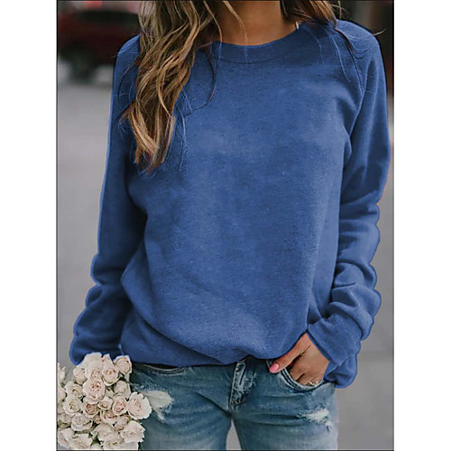 Women's Hoodie Sweatshirt Solid Color Daily Casual Hoodies Sweatshirts Loose Blue Wine Khaki
Women's Hoodie Sweatshirt Solid Color Daily Casual Hoodies Sweatshirts Loose Blue Wine Khaki